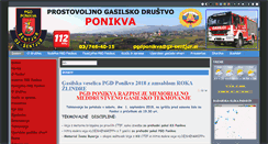Desktop Screenshot of pgdponikva.gz-sentjur.si